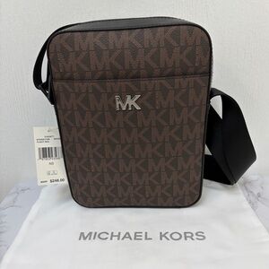 Michael Kors Signature Brown Messenger Bag